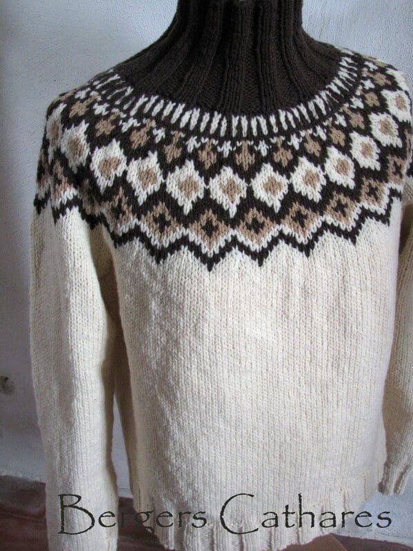 Islande pull islandais pure laine Nature