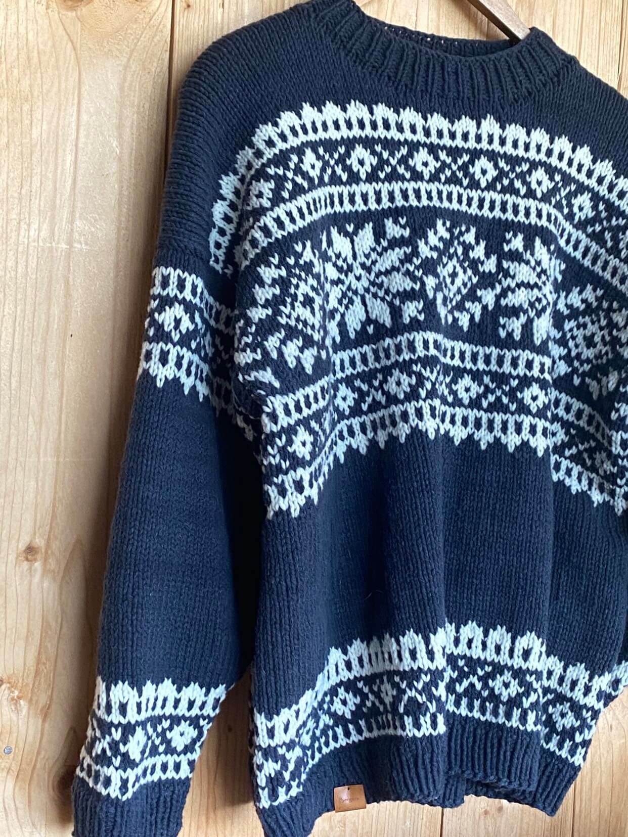 Norvege pull pure laine Nature