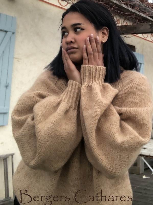 Rouzaud pull mohair et laine
